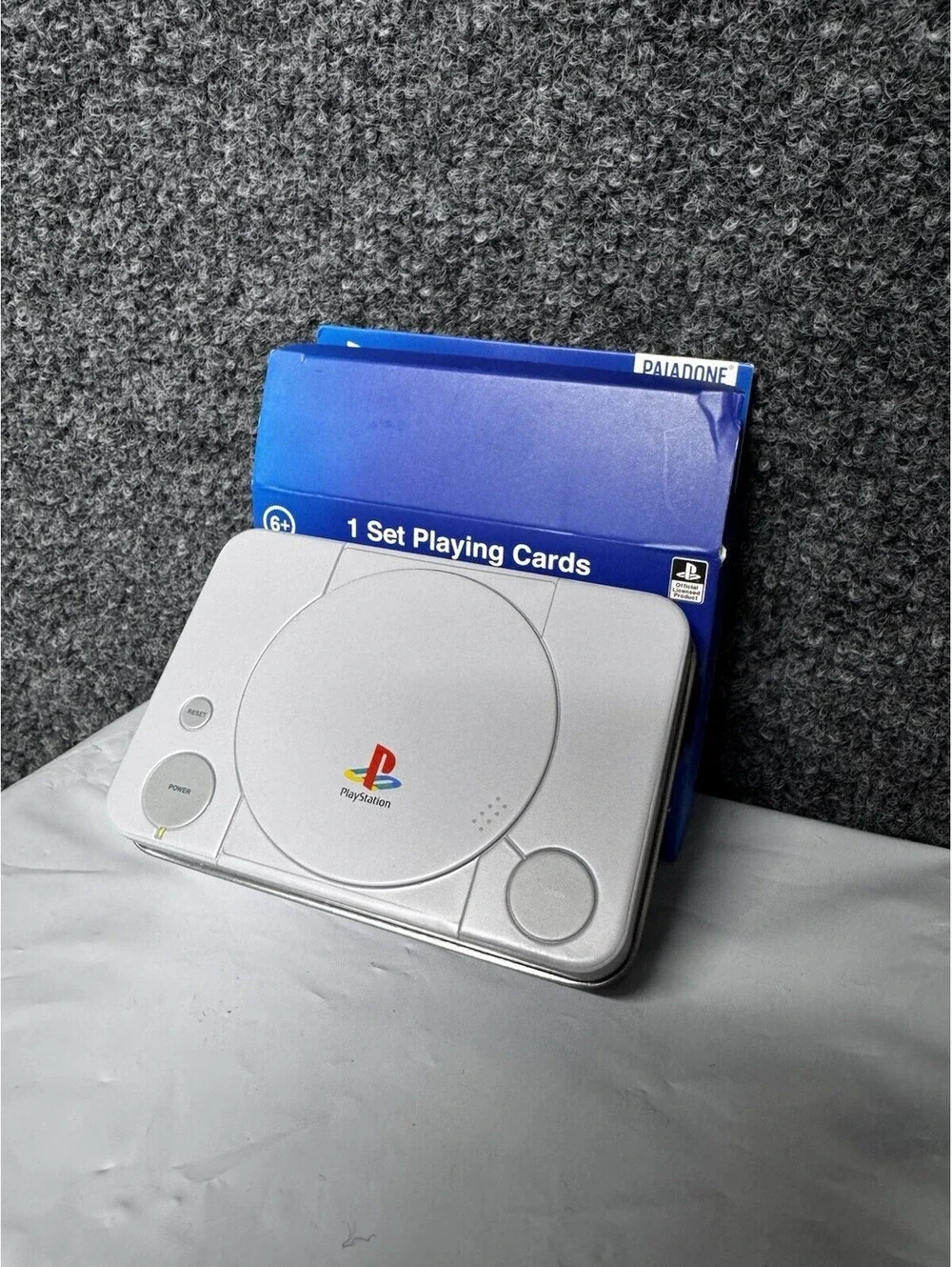 Playing Cards Collectible Sony PlayStation PS1  Tin Officially Licensed NEW